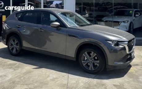 Grey 2025 Mazda CX-60 Wagon G25 Pure