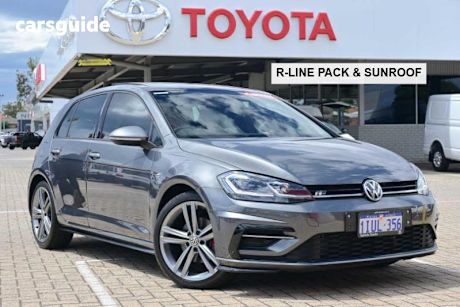 Grey 2018 Volkswagen Golf Hatchback 110 Tdi Highline