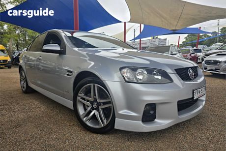 Silver 2011 Holden Commodore Sedan Sv6
