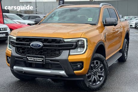 Yellow 2023 Ford Ranger Double Cab Pick Up Wildtrak 2.0 (4X4)