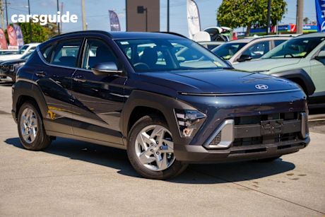 Blue 2025 Hyundai Kona Wagon Hybrid