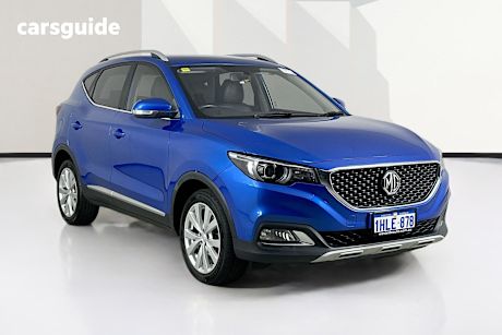 Blue 2021 MG ZS Wagon Excite