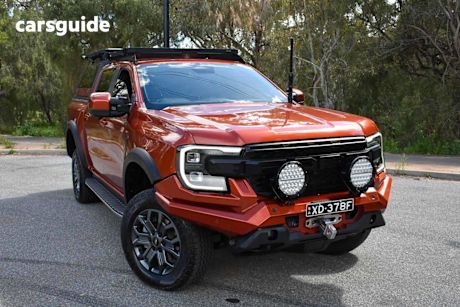 Gold 2022 Ford Ranger Double Cab Pick Up Wildtrak 3.0 (4X4)
