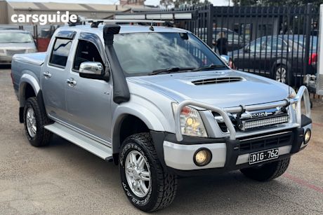 Grey 2011 Isuzu D-MAX Crew Cab Utility Ls-U (4X4)
