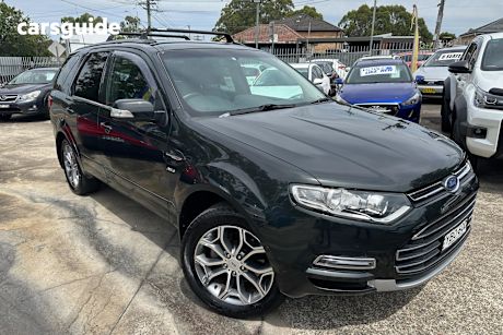 Grey 2013 Ford Territory Wagon Titanium (4X4)