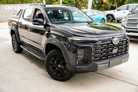 Black 2025 LDV T60 Double Cab Utility Max Plus (4X4)