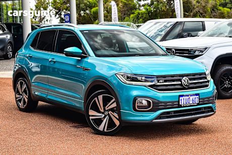 Blue 2020 Volkswagen T-Cross Wagon 85Tsi Style