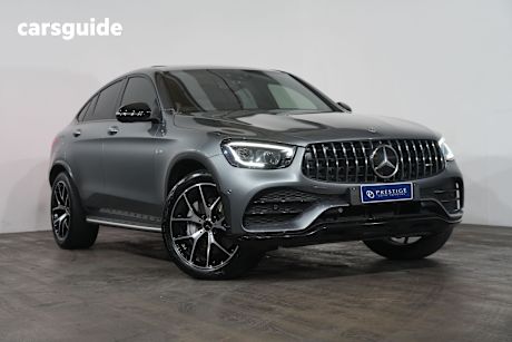 Grey 2020 Mercedes-Benz GLC43 Coupe 4Matic