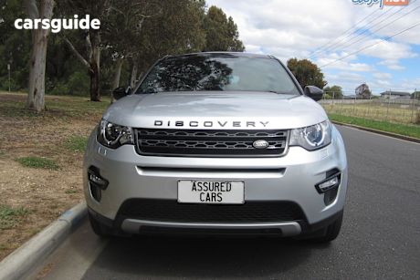 Silver 2015 Land Rover Discovery Sport SUV L550