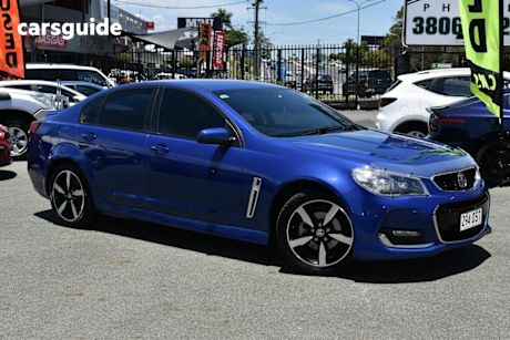 Blue 2016 Holden Commodore Sedan Sv6