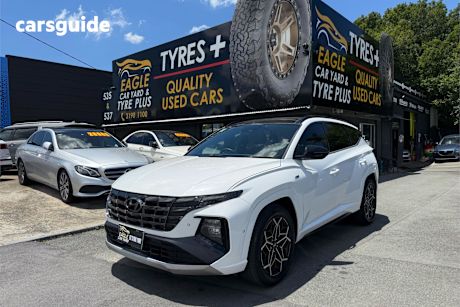 White 2021 Hyundai Tucson Wagon Highlander (Awd)