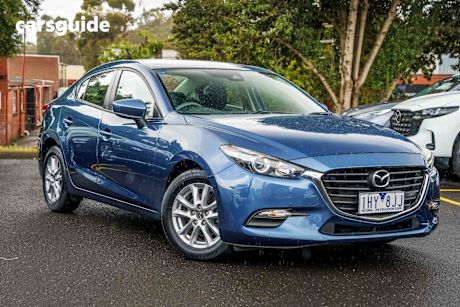 Blue 2016 Mazda 3 Sedan Neo