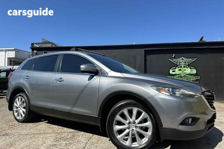 Silver 2014 Mazda CX-9 Wagon Grand Touring