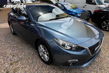 Blue 2015 Mazda 3 Hatchback Maxx