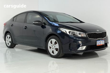 Blue 2016 Kia Cerato Sedan S