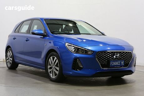 Blue 2017 Hyundai I30 Hatchback Sr