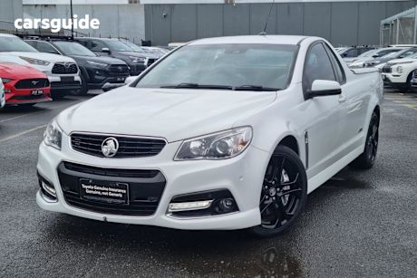 White 2015 Holden UTE Utility Ss-V Redline