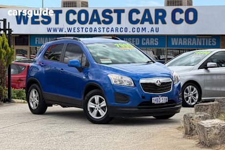 Blue 2014 Holden Trax Wagon Ls