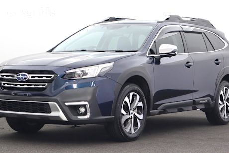 Blue 2021 Subaru Outback Wagon Awd Touring