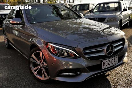 Silver 2014 Mercedes-Benz C200 Sedan