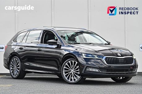 Black 2021 Skoda Octavia Wagon 140 Tsi Limited Edition