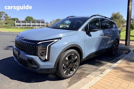 Blue 2025 Kia Sportage Wagon Sx+ (Fwd)