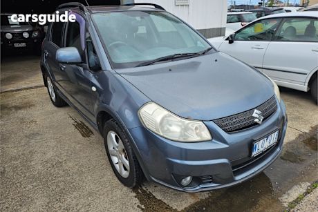 Grey 2008 Suzuki SX4 Hatchback 4X4