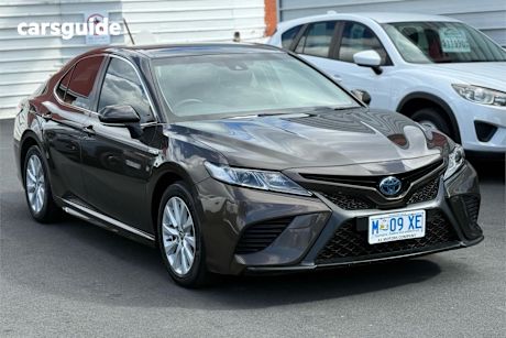 Brown 2019 Toyota Camry Sedan Ascent Sport (Hybrid)