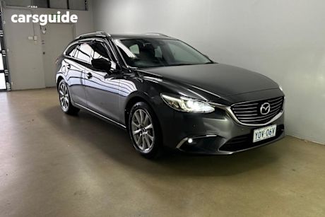Grey 2016 Mazda 6 Wagon Touring
