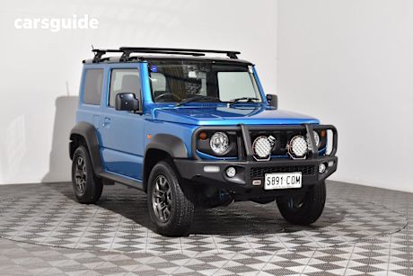 Blue 2021 Suzuki Jimny Wagon