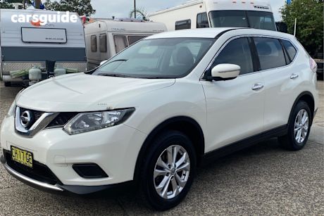 White 2016 Nissan X-Trail Wagon St (Fwd)
