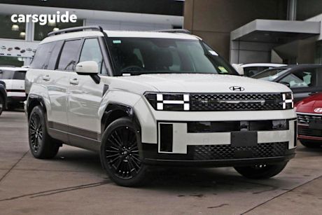 Green 2025 Hyundai Santa FE Wagon Calligraphy (7 Seat) (Blk Int)