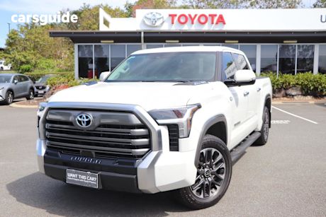 White 2024 Toyota Tundra Dual Cab Pick-up Limited