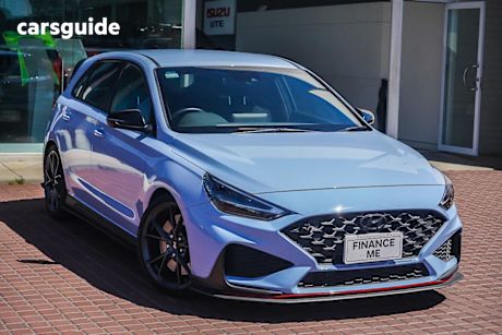 Blue 2022 Hyundai I30 Hatchback N