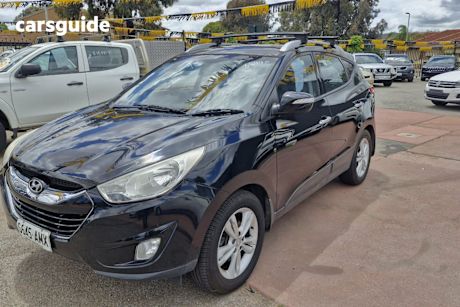 Black 2011 Hyundai IX35 Wagon Elite (Awd)