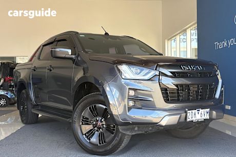 Grey 2022 Isuzu D-MAX Crew Cab Utility X-Terrain (4X4)