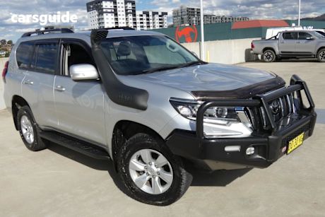Silver 2020 Toyota Landcruiser Prado Wagon Gxl