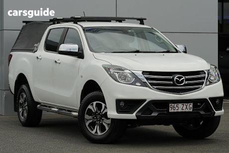 White 2020 Mazda BT-50 Dual Cab Utility Xtr (4X4) (5Yr)