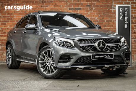 Grey 2018 Mercedes-Benz GLC250 Coupe