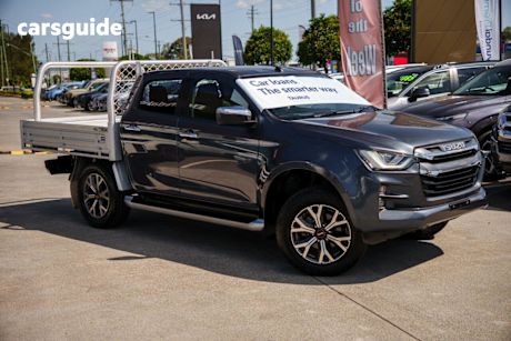 Grey 2023 Isuzu D-MAX Crew Cab Chassis Ls-U (4X4)