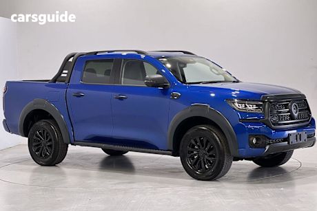 Blue 2025 GWM Cannon Dual Cab Utility Vanta (4X4)