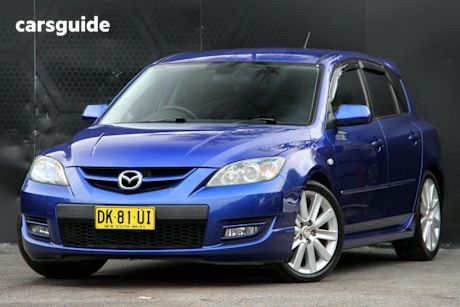 Blue 2008 Mazda 3 Hatchback Mps