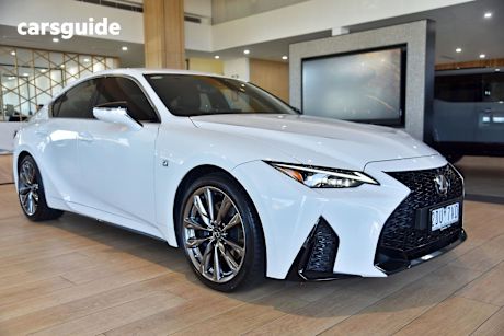 White 2021 Lexus IS350 Sedan F Sport