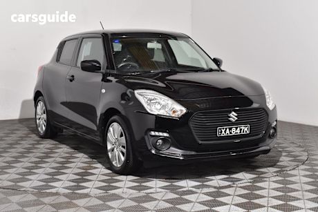 Black 2018 Suzuki Swift Hatchback Gl Navigator