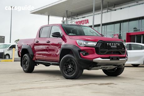 Black 2024 Toyota Hilux Double Cab Pick Up Gr-Sport (4X4)