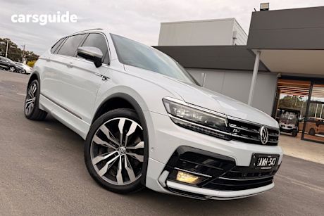 Silver 2018 Volkswagen Tiguan Wagon Allspace 162 Tsi Highline