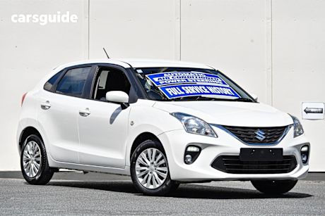 White 2022 Suzuki Baleno Hatchback Gl