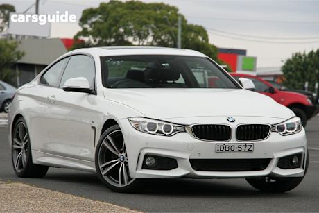 White 2015 BMW 428I Coupe Sport Line