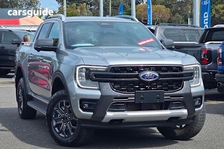 Silver 2024 Ford Ranger Double Cab Pick Up Wildtrak 2.0 (4X4)