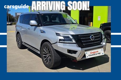 Silver 2020 Nissan Patrol Wagon Ti (4X4)